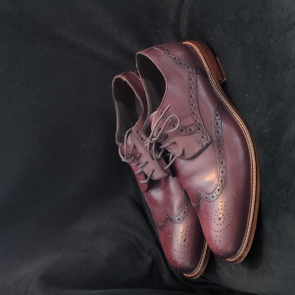 Joseph Aboud Wingtip Oxford Dress Shoes Men's Sz 11.5​ - Picture 3 of 7